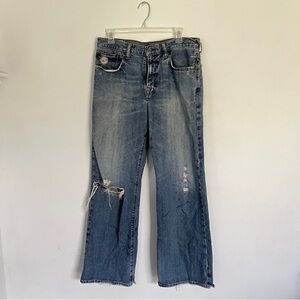 Vintage 90s Abercrombie & fitch boot cut jeans.